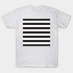 Black and White Stripes #pattern T-Shirt